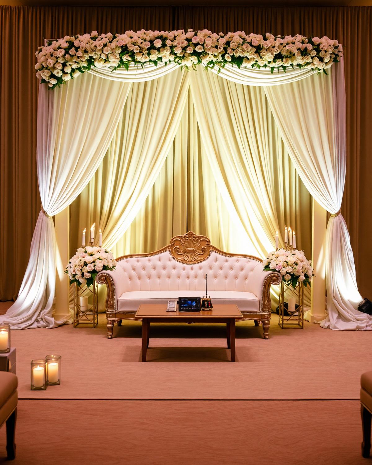 Nikkah décor by Martha Naseem Creations